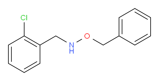 (benzyloxy)[(2-chlorophenyl)methyl]amine