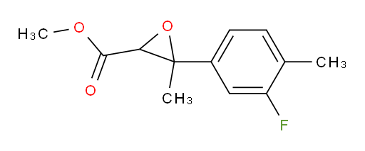 methyl 3-(3-fluoro-4-methylphenyl)-3-methyloxirane-2-carboxylate