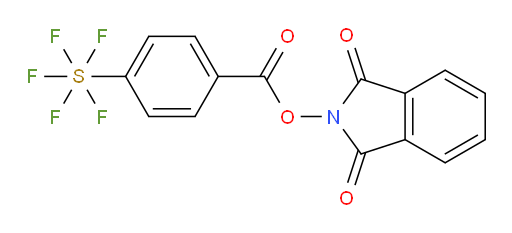 1,3-dioxo-2,3-dihydro-1H-isoindol-2-yl 4-(pentafluoro-lambda6-sulfanyl)benzoate