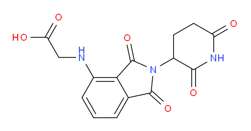 2-{[2-(2,6-dioxopiperidin-3-yl)-1,3-dioxo-2,3-dihydro-1H-isoindol-4-yl]amino}acetic acid