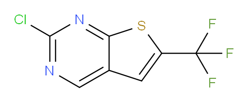 2-chloro-6-(trifluoromethyl)thieno[2,3-d]pyrimidine