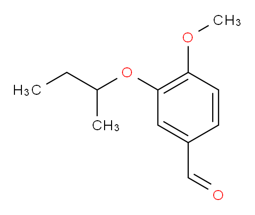 3-(butan-2-yloxy)-4-methoxybenzaldehyde