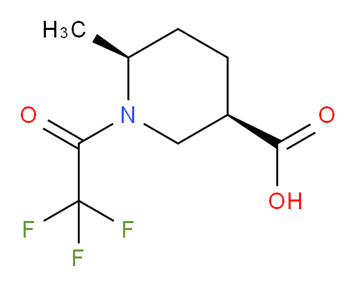 rac-(3R,6S)-6-methyl-1-(trifluoroacetyl)piperidine-3-carboxylic acid