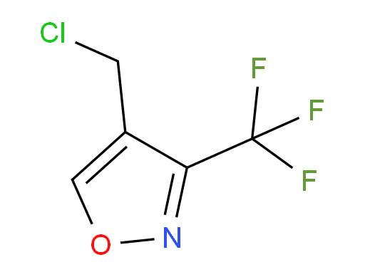 4-(chloromethyl)-3-(trifluoromethyl)-1,2-oxazole