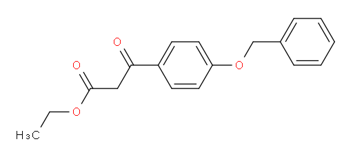 ethyl 3-[4-(benzyloxy)phenyl]-3-oxopropanoate