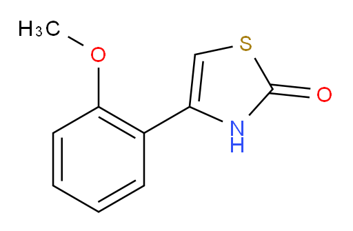 4-(2-methoxyphenyl)-2,3-dihydro-1,3-thiazol-2-one