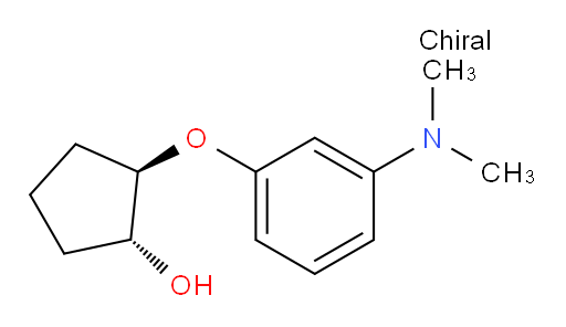 (1R,2R)-2-[3-(dimethylamino)phenoxy]cyclopentan-1-ol