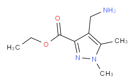 ethyl 4-(aminomethyl)-1,5-dimethyl-1H-pyrazole-3-carboxylate
