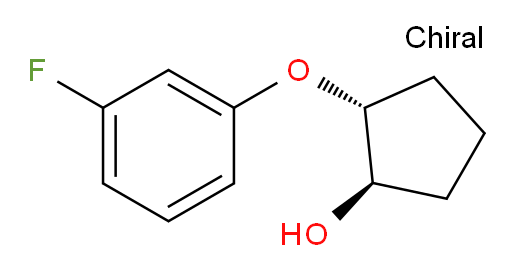 (1R,2R)-2-(3-fluorophenoxy)cyclopentan-1-ol