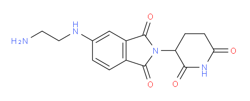5-[(2-aminoethyl)amino]-2-(2,6-dioxopiperidin-3-yl)-2,3-dihydro-1H-isoindole-1,3-dione