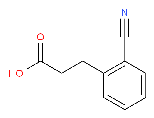 3-(2-cyanophenyl)propanoic acid