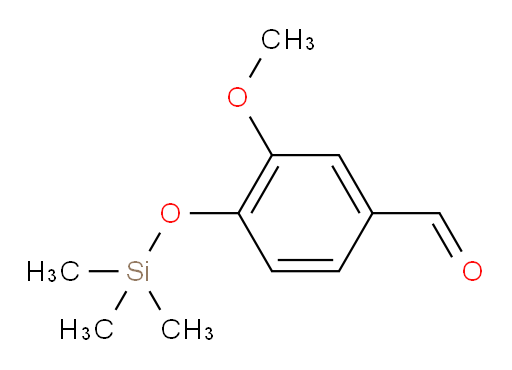 3-methoxy-4-[(trimethylsilyl)oxy]benzaldehyde