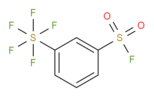 3-(pentafluoro-lambda6-sulfanyl)benzene-1-sulfonyl fluoride
