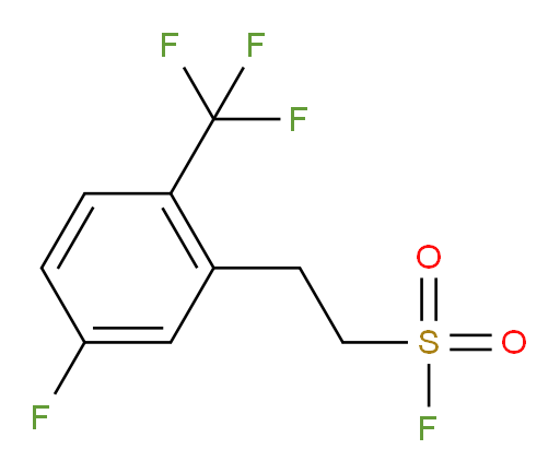 2-[5-fluoro-2-(trifluoromethyl)phenyl]ethane-1-sulfonyl fluoride