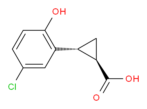 rac-(1R,2R)-2-(5-chloro-2-hydroxyphenyl)cyclopropane-1-carboxylic acid