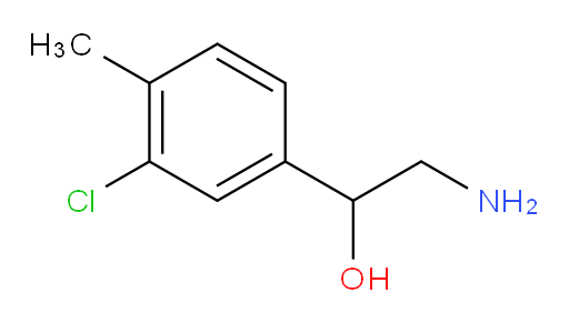 2-amino-1-(3-chloro-4-methylphenyl)ethan-1-ol