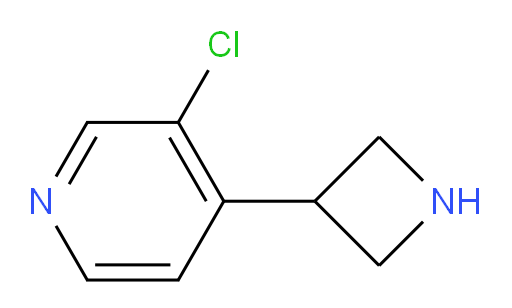 4-(azetidin-3-yl)-3-chloropyridine