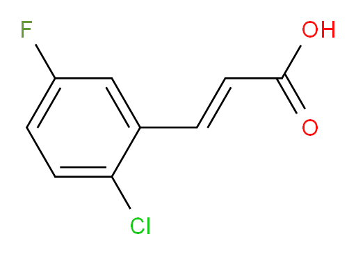 3-(2-chloro-5-fluorophenyl)prop-2-enoic acid