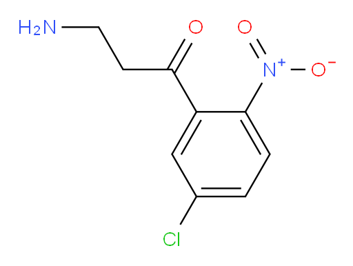 3-amino-1-(5-chloro-2-nitrophenyl)propan-1-one