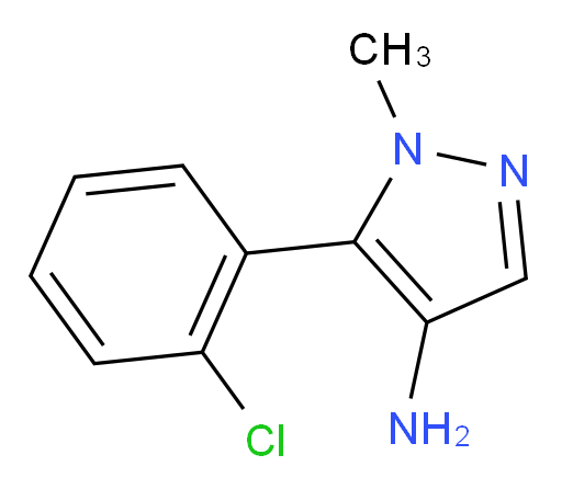 5-(2-chlorophenyl)-1-methyl-1H-pyrazol-4-amine