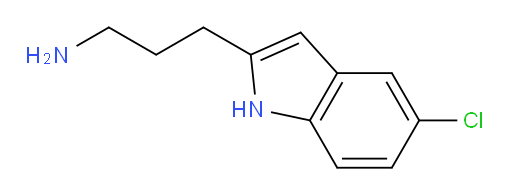 3-(5-chloro-1H-indol-2-yl)propan-1-amine