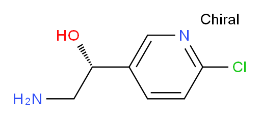 (1R)-2-amino-1-(6-chloropyridin-3-yl)ethan-1-ol