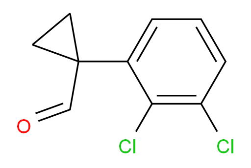 1-(2,3-dichlorophenyl)cyclopropane-1-carbaldehyde