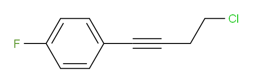 1-(4-chlorobut-1-yn-1-yl)-4-fluorobenzene