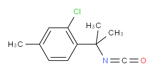 2-chloro-1-(2-isocyanatopropan-2-yl)-4-methylbenzene