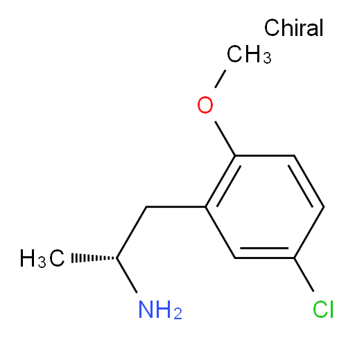 (2R)-1-(5-chloro-2-methoxyphenyl)propan-2-amine