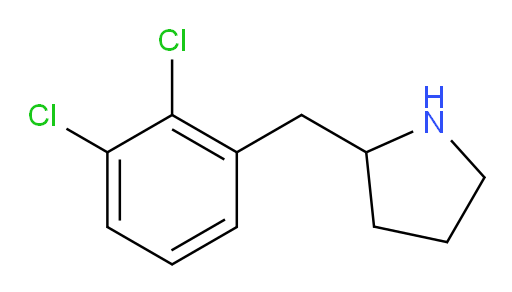 2-[(2,3-dichlorophenyl)methyl]pyrrolidine