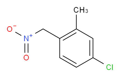 4-chloro-2-methyl-1-(nitromethyl)benzene