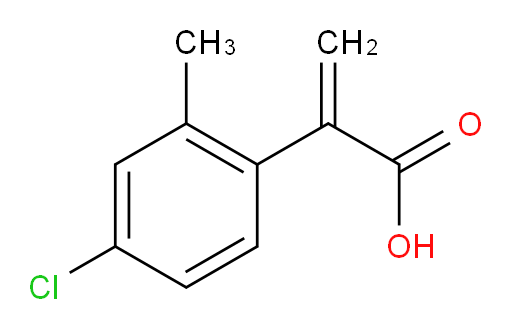 2-(4-chloro-2-methylphenyl)prop-2-enoic acid