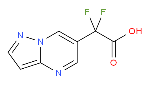 2,2-difluoro-2-{pyrazolo[1,5-a]pyrimidin-6-yl}acetic acid