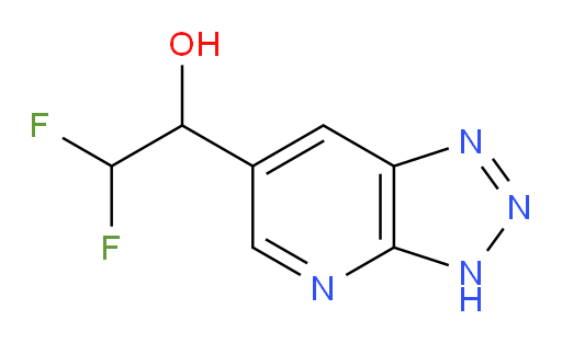 2,2-difluoro-1-{3H-[1,2,3]triazolo[4,5-b]pyridin-6-yl}ethan-1-ol