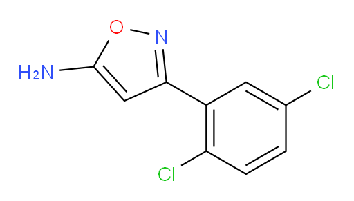 3-(2,5-dichlorophenyl)-1,2-oxazol-5-amine