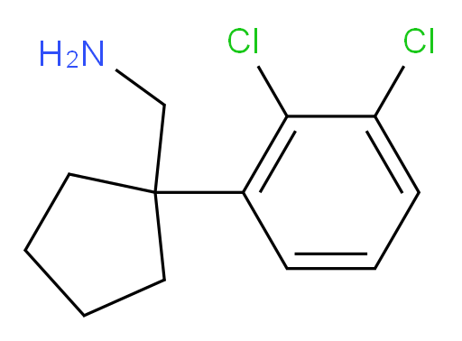 [1-(2,3-dichlorophenyl)cyclopentyl]methanamine
