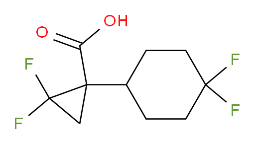 1-(4,4-difluorocyclohexyl)-2,2-difluorocyclopropane-1-carboxylic acid
