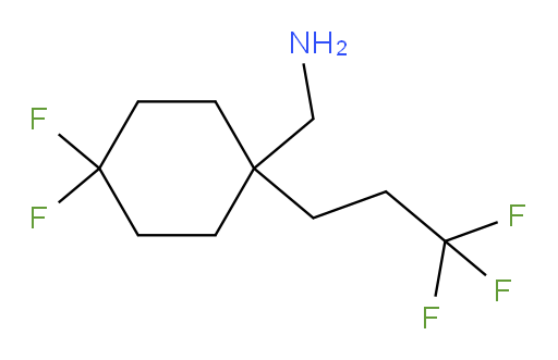 [4,4-difluoro-1-(3,3,3-trifluoropropyl)cyclohexyl]methanamine