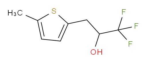 1,1,1-trifluoro-3-(5-methylthiophen-2-yl)propan-2-ol