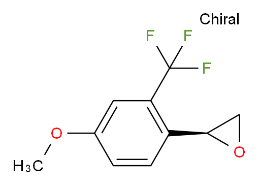 (2S)-2-[4-methoxy-2-(trifluoromethyl)phenyl]oxirane