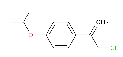 1-(3-chloroprop-1-en-2-yl)-4-(difluoromethoxy)benzene