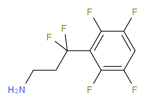 3,3-difluoro-3-(2,3,5,6-tetrafluorophenyl)propan-1-amine