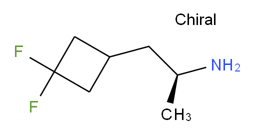 (2S)-1-(3,3-difluorocyclobutyl)propan-2-amine