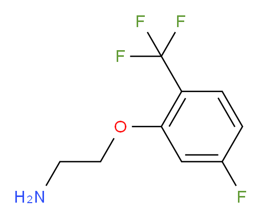 2-[5-fluoro-2-(trifluoromethyl)phenoxy]ethan-1-amine
