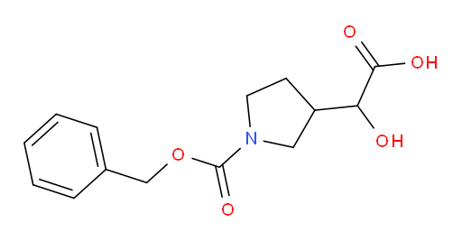 2-{1-[(benzyloxy)carbonyl]pyrrolidin-3-yl}-2-hydroxyacetic acid