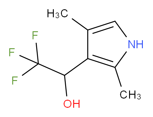 1-(2,4-dimethyl-1H-pyrrol-3-yl)-2,2,2-trifluoroethan-1-ol