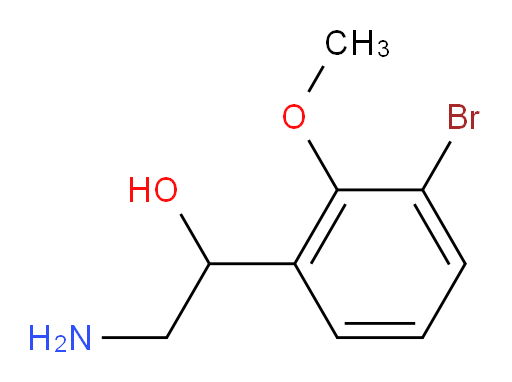 2-amino-1-(3-bromo-2-methoxyphenyl)ethan-1-ol
