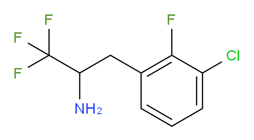 3-(3-chloro-2-fluorophenyl)-1,1,1-trifluoropropan-2-amine