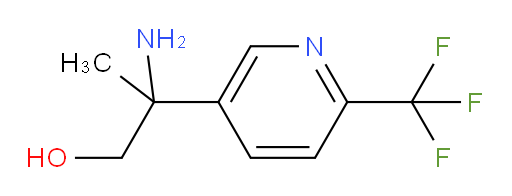 2-amino-2-[6-(trifluoromethyl)pyridin-3-yl]propan-1-ol